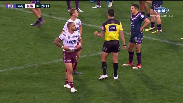 NRL Highlights: Melbourne Storm v Manly Sea Eagles - Round 11 смотреть онлайн