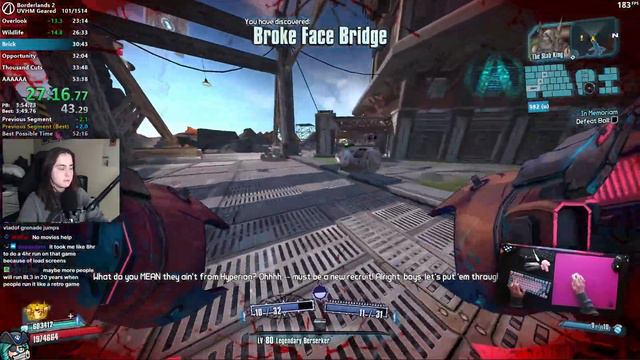 Borderlands 2 Geared UVHM Speedrun in 53:30 смотреть онлайн