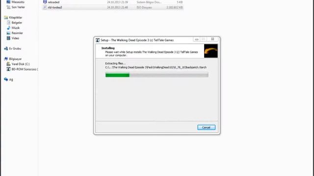 The Walking Dead Episode 3 - Oyun Kurulumu смотреть онлайн