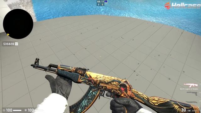 CSGO: AK Anubis FT 0.15 смотреть онлайн