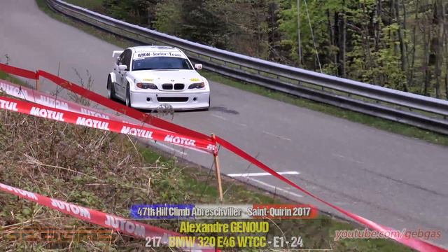 BMW 320 E46 WTCC - Alexandre GENOUD - HILL CLIMB - 2017 - Abreschviller-St. Quirin смотреть онлайн