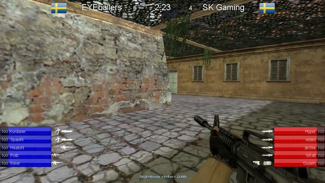 [ HLTV ] EYEballers Vs SK Gaming.se (CPL Summer 2004)