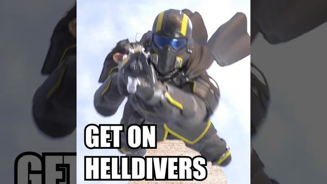 HELLDIVERS 2 Animation - Get On #memes #gaming #helldivers2 #blender смотреть онлайн