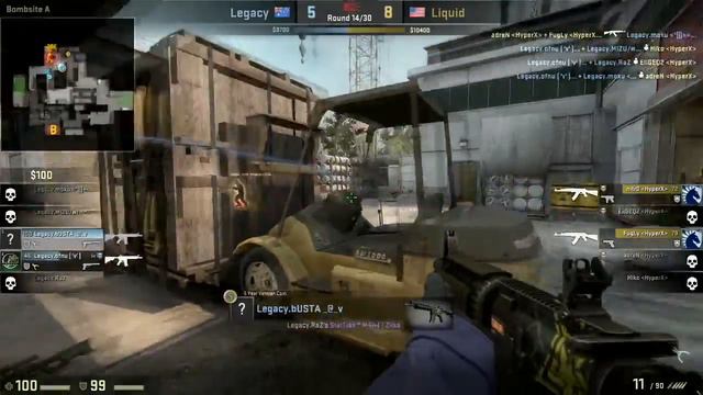 CS GO - Legacy vs TL #Cache Group A (FACEIT League Finals Dreamhack Open Winter) смотреть онлайн