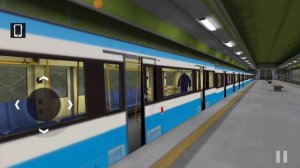 Играю в метро парад поездов