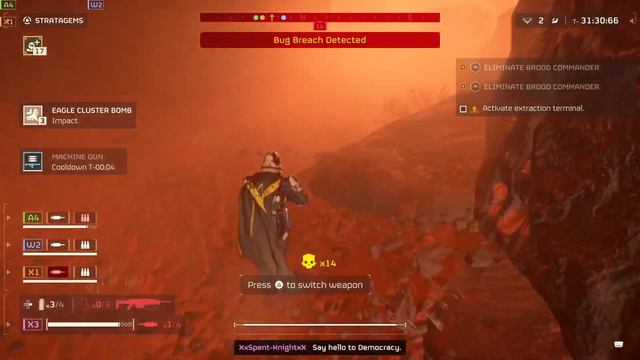 HELLDIVERS 2 - GamePlay, 28 Kills,1 Eagle Bomb. смотреть онлайн