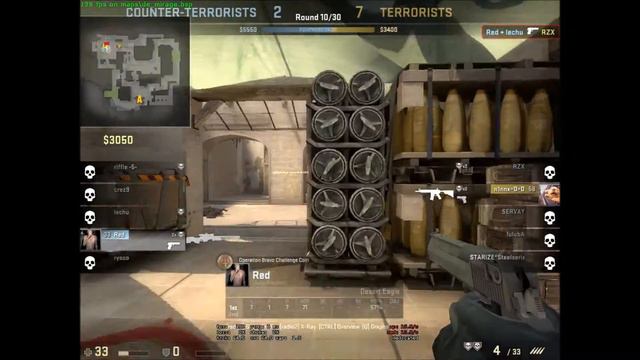 CS:GO - How to retake with deagle part2 смотреть онлайн