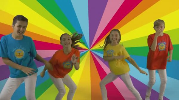 Simon Says - Kids Exercise Song - Fun Dance Song for Kids - Parts of the Body Song - Time 4 Kids TV