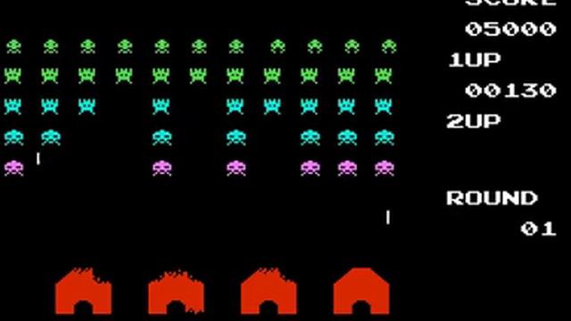 NES - Space Invaders смотреть онлайн