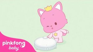 Robot Vacuum Cleaner Sound | Relaxing video | White noise | @PinkfongBaby