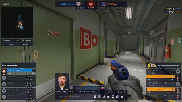 150.000,- Kč pro SINNERS! Finále Sazka eLEAGUE CS:GO: Sinners vs. eSuba 3:0 смотреть онлайн