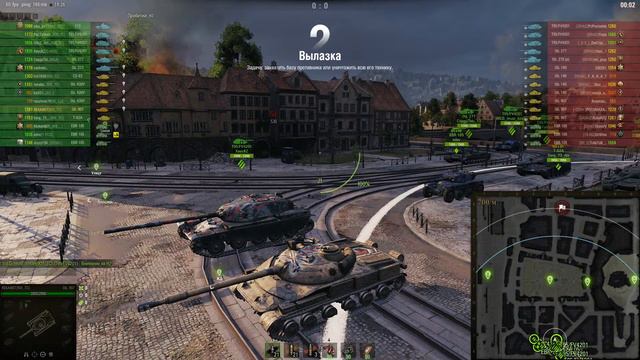 ч.1 Военные игры // Вылазки // Наступления // Стрим World of Tanks // 10.10.2020 смотреть онлайн