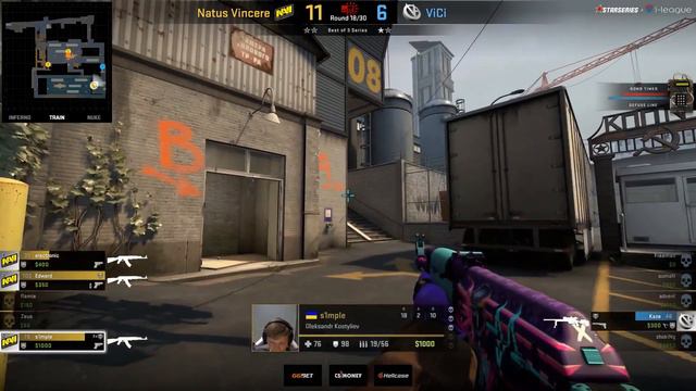 CS:GO Natus Vincere VS ViCi StarSeries i-League Season 7 Highlights смотреть онлайн