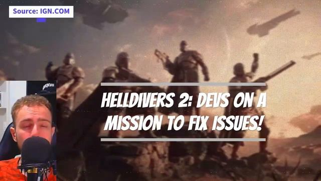 Helldivers 2: Devs on a Mission to Fix Issues! смотреть онлайн