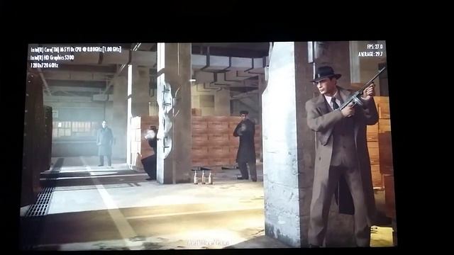 Teclast X2 Pro Mafia 2 1280x720 Benchmark смотреть онлайн