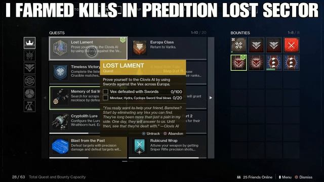 Destiny 2 | HOW TO GET THE LAMENT(Quick & Easy) смотреть онлайн