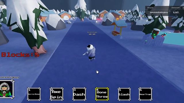 Horror Sans Showcase in (Undertale Fighting Destiny Revamped!) смотреть онлайн