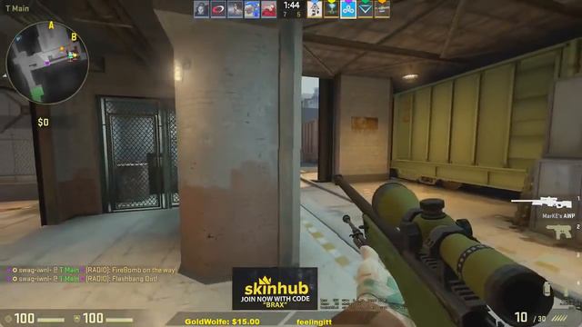 CS:GO Swag Plays Rank S Train смотреть онлайн