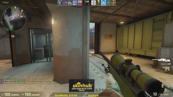 CS:GO Swag Plays Rank S Train