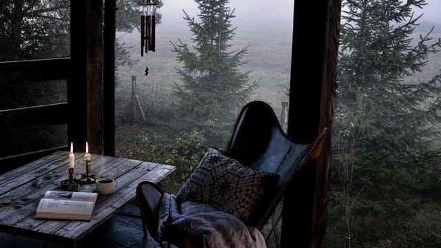 Calm Rain Music||Slow Vipers Rain||Rain Sounds With Forest Birds Singings  Sweet Songs To Calm Down