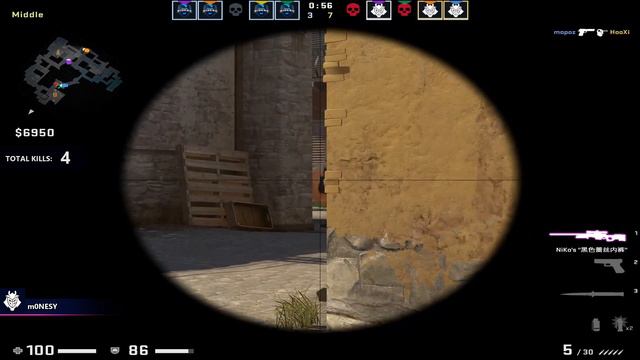 CSGO POV G2 m0NESY (22-12) vs Movistar Riders (INFERNO) @ ESL Pro League Season 17 / Mar 21, 2023 смотреть онлайн