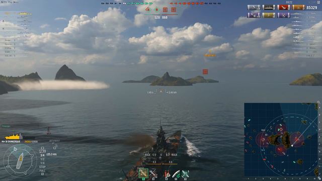 World Of Warships - Dunkerque Командир в подарок (Дюнкерк)