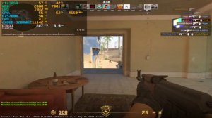 Counter Strike 2 in LOW Settings - Ryzen 7 5700X  & 16GB RAM + RTX 3050 (FPS TEST)