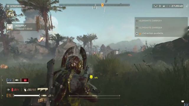 Helldivers 2 bugs everywhere!!!!!! смотреть онлайн