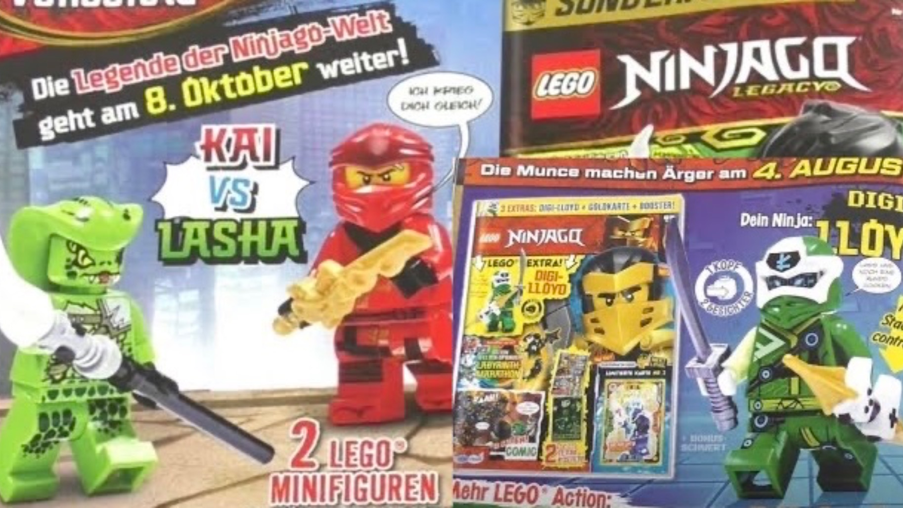 Robi News #12 новые журналы Lego Ninjago, и Lego Ninjago Legacy смотреть онлайн