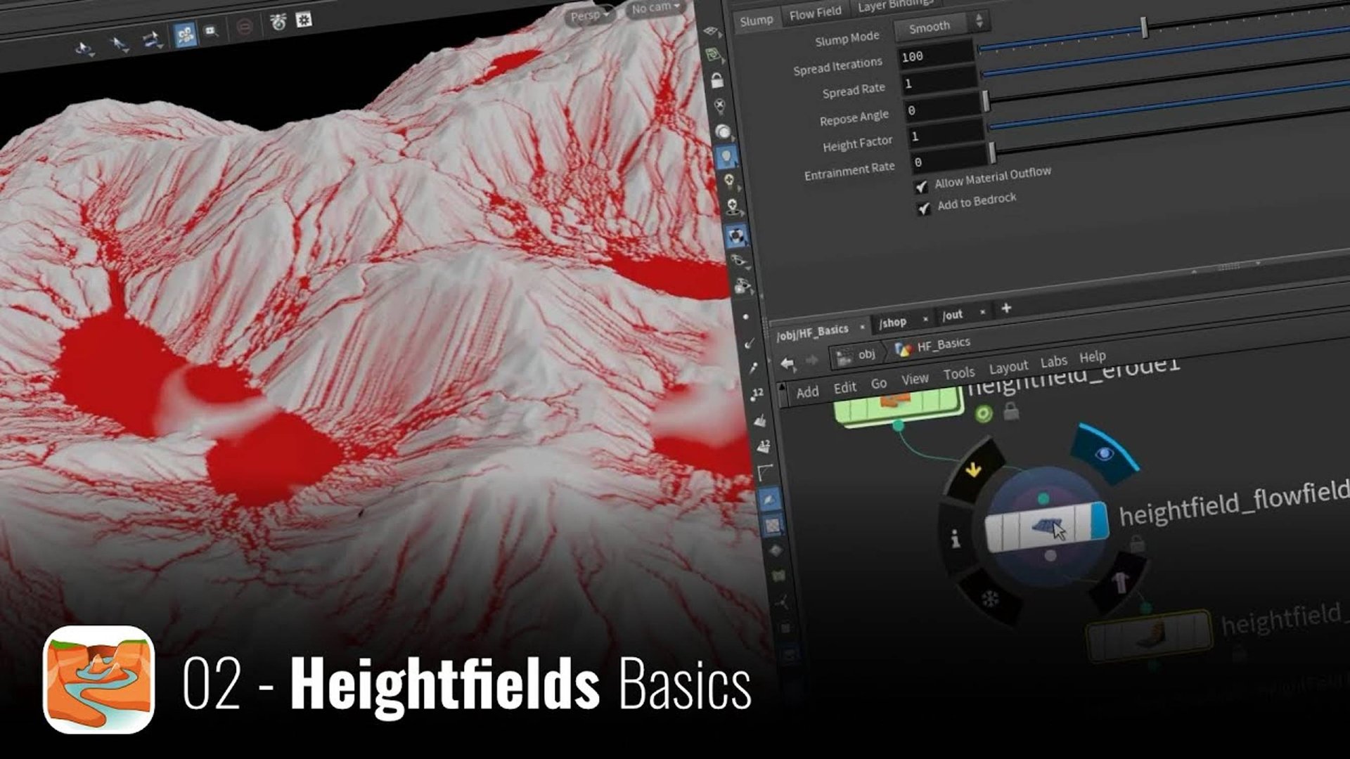 Terrain Handbook 02 Heightfields Basics смотреть онлайн