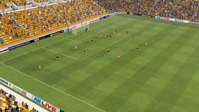 Wolves vs Sunderland - Riveros Goal 12th minute смотреть онлайн