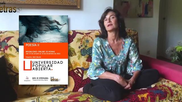 Escuela de Letras - Ada Salas - Curso Poesía II смотреть онлайн
