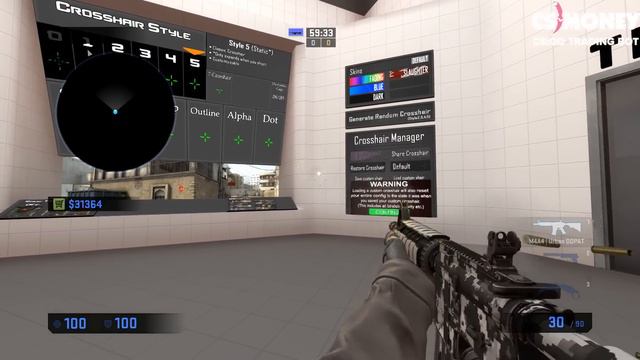 CSGO KAKO SPREMENITI VIEWMODEL IN CROSSHAIR смотреть онлайн