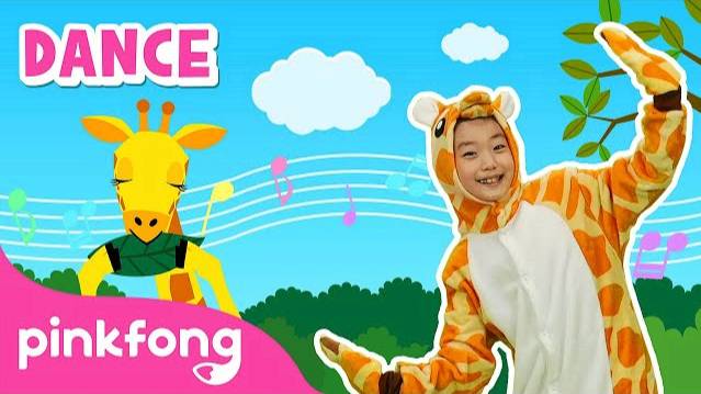 Che-che-koolay, I'm a Giraffe | Dance Along | Kids Rhymes | Let's Dance Together | Pinkfong for Kids смотреть онлайн