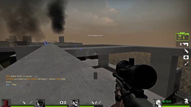 Left 4 Dead 2 Leo + Awp Tank Arena 2 смотреть онлайн