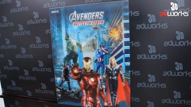3D Lenticular Avengers Movie Poster смотреть онлайн