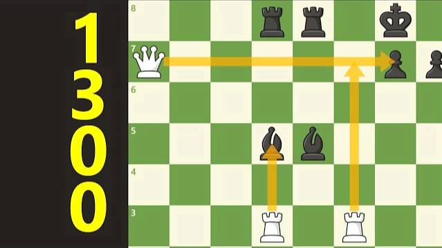 ONLY 1300 PLAYERS See This Checkmate (Beginner Battles 2) смотреть онлайн