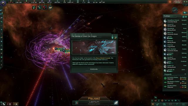 First Dragon Kill in Stellaris смотреть онлайн