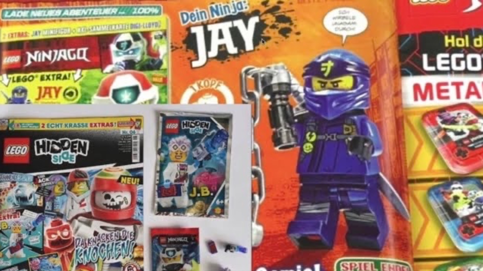 Robi News #1 новые журналы Lego Ninjago,Hidden Side смотреть онлайн