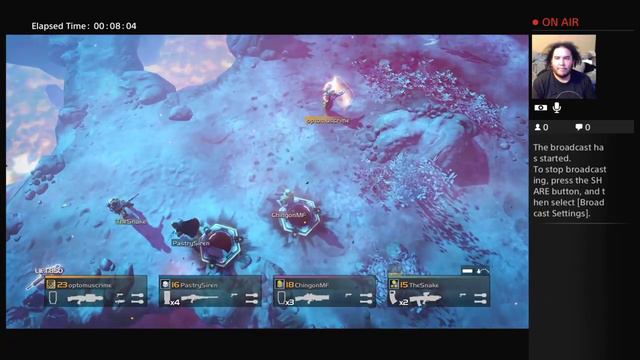 TheSnake's Live Helldivers PS4 Broadcast 2/22 смотреть онлайн