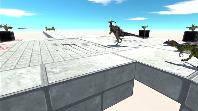 DINOSAUR RACE 79 PART 2 - Animal Revolt Battle Simulator смотреть онлайн