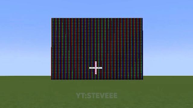 how to make rgb screen in minecraft смотреть онлайн