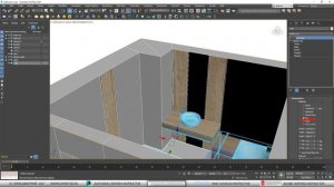 3ds max СУПЕРПРОСТО: Фотореалистичный интерьер санузла - cоздание и визуализация.