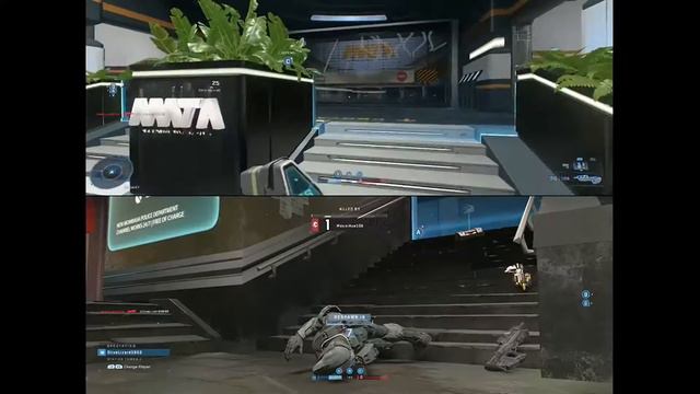Halo Infinite multiplayer (splitscreen) gameplay смотреть онлайн