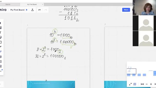 Степень числа в системе счисления