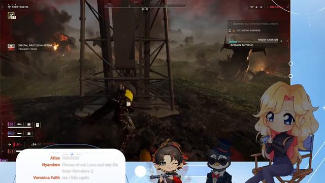 Liliana Plays Helldivers 2 / WHY AM I HERE Joined by @SarugakuLeonJr and @Wheezy_Jacket смотреть онлайн