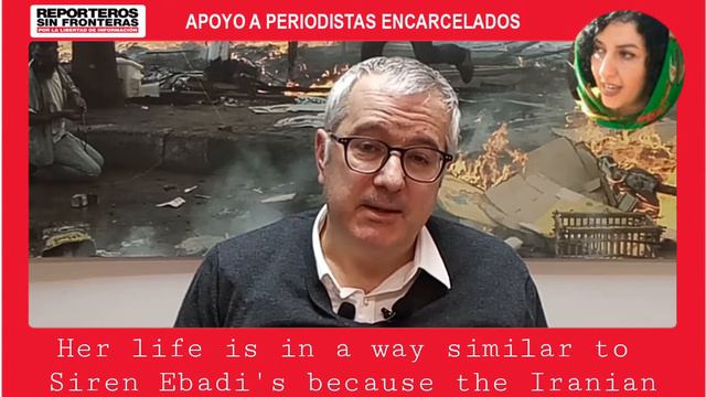 Alfonso Armada, padrino de la periodista Narges Mohammadi смотреть онлайн