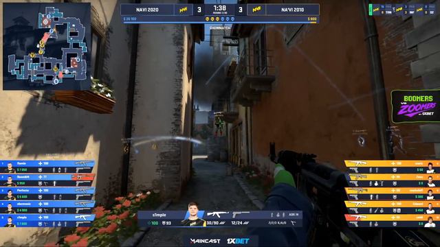 NA'VI 2010 vs NAVI 2020 | Inferno (cs go) | BOOMERS vs ZOOMERS смотреть онлайн
