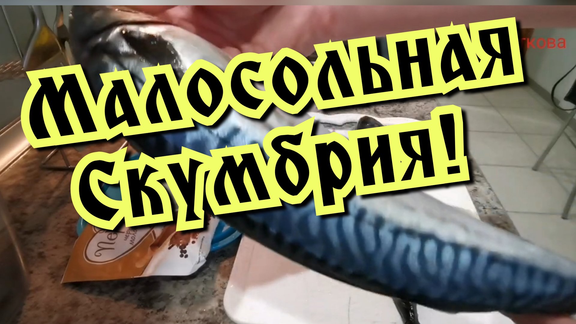 Малосольная скумбрия! Как солить скумбрию? смотреть онлайн