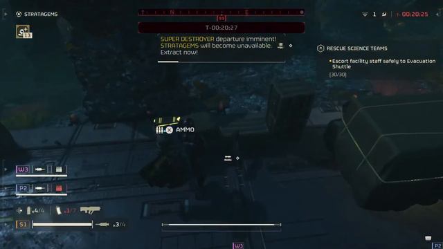 Helldivers II w/friends смотреть онлайн